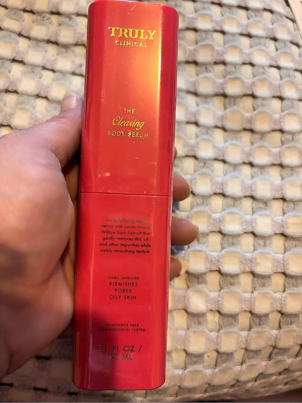 Truly Clinical The Clearing Body Serum,Hot Pink, NWT 90mL